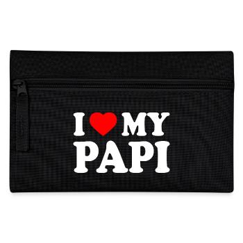 I love my papi - Trousse - noir - Devant