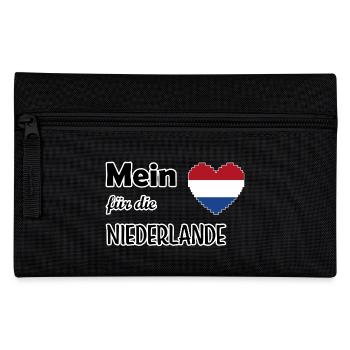 Mon cœur pour les Pays-Bas - Trousse - noir - Devant