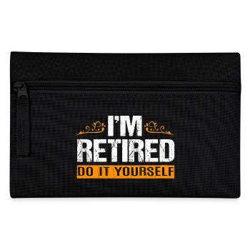 Pension 2025 Retirement 2025 Pensioner Pensioner Pensioner - Pencil Case - black - Front