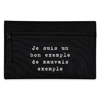 example - Pencil Case - black - Front