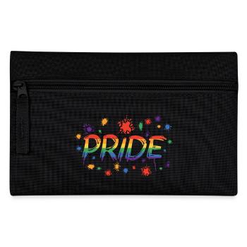 FIERTÉ – Vivez vos couleurs ! 🌈🔥 - Trousse - noir - Devant