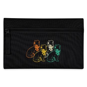 Border Collie - Trousse - noir - Devant