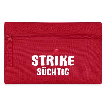 Bowling Strike Bowlingteam - Federtasche - Rot - Vorne