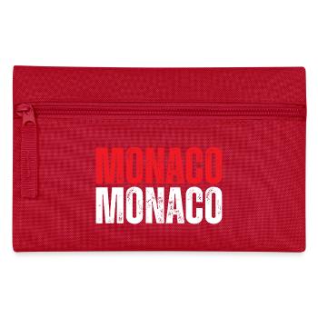 Monaco flag, Monegasque pride - Pencil Case - red - Front