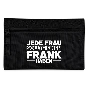 Frank - Federtasche - Schwarz - Vorne