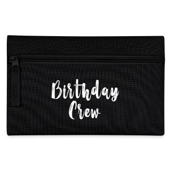 Birthday Crew - Pencil Case - black - Front