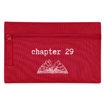 chapter 29 Birthday - Pencil Case - red - Front