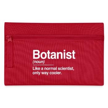 Botaniker-Definition - Federtasche - Rot - Vorne