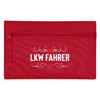 Profession de chauffeur routier - Trousse - rouge - Devant