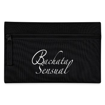 Bachata Sensual white - Dance Shirt - Pencil Case - black - Front