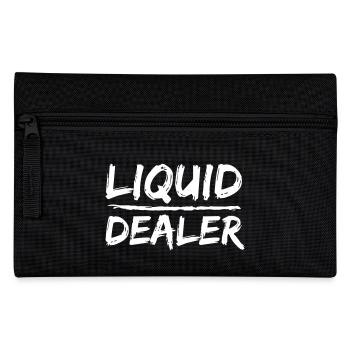 Liquid Dealer - Federtasche - Schwarz - Vorne