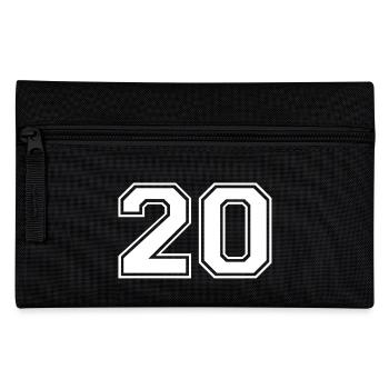 20 - Federtasche - Schwarz - Vorne