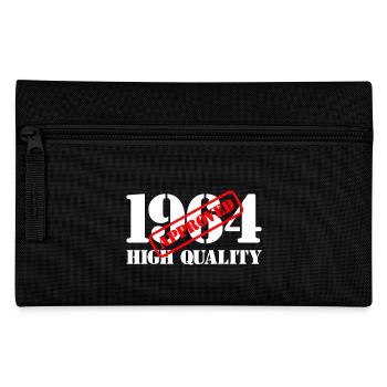 1964 / Geburtstag / Geburtstag 1964 / Qualität - Federtasche - Schwarz - Vorne