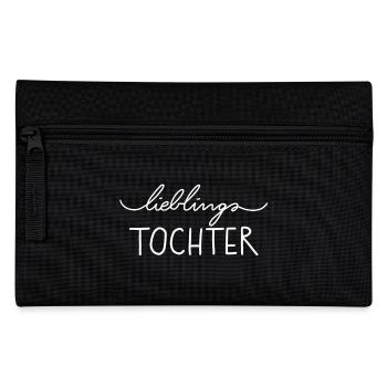 LieblingsTochter - Federtasche - Schwarz - Vorne