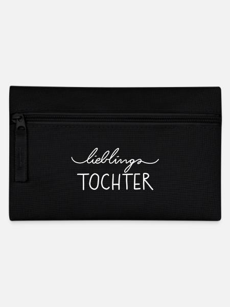 LieblingsTochter - Federtasche - Schwarz