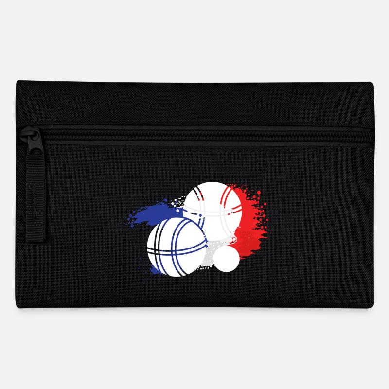 Pétanque - Pencil Case - black