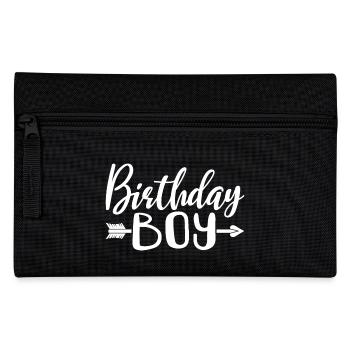 Birthday Boy - Geburtstagsparty Geschenk für Kinder Jungen - Federtasche - Schwarz - Vorne
