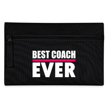 Best coach ever - Pencil Case - black - Front