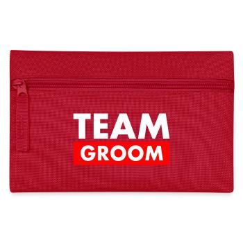 Team groom - Trousse - rouge - Devant
