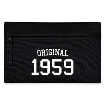 Original 1959 65. Geburtstag Männer Frauen 65 Jahre alt - Federtasche - Schwarz - Vorne