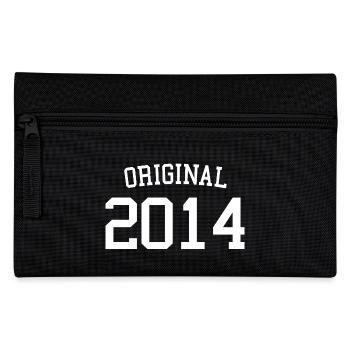 Original 2014 - 9 Years Old, 9th Birthday Kids - Pencil Case - black - Front