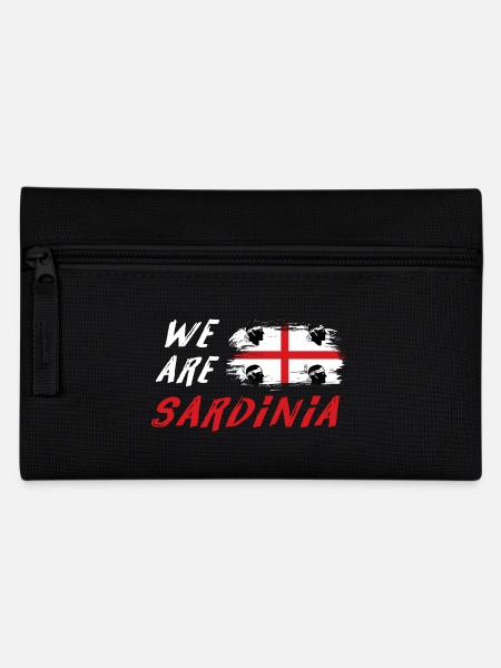 Wir sind Sardinien - Federtasche - Schwarz