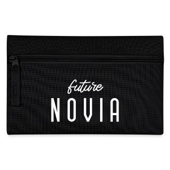 Future Novia Engagement Bridal Shower Wedding - Pencil Case - black - Front