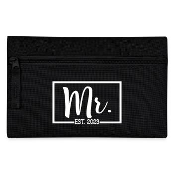 2023 Fiançailles pour la fête de mariage du marié - Trousse - noir - Devant