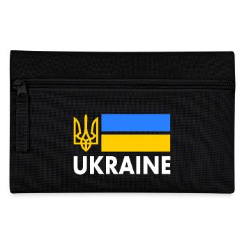 Ukraine - Federtasche - Schwarz - Vorne