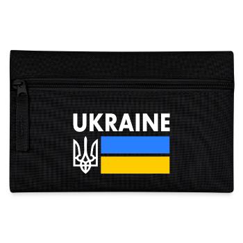 Ukraine - Pencil Case - black - Front