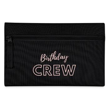 Birthday Crew Happy Birthday Geburtstags Crew - Pencil Case - black - Front