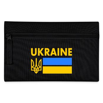 Ukraine - Pencil Case - black - Front