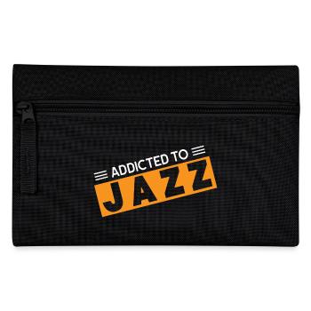 Addicted to Jazz - Pencil Case - black - Front
