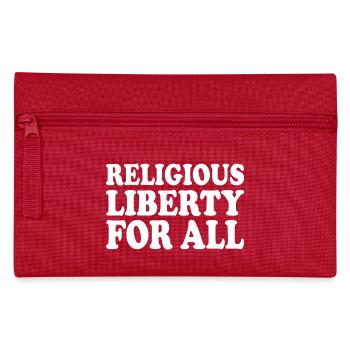 religious liberty for all - Trousse - rouge - Devant