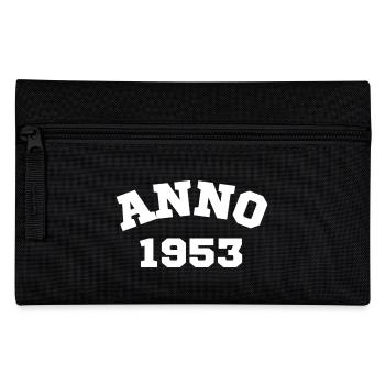 Anno 1953 Geburtstag Geburtsjahr - Federtasche - Schwarz - Vorne