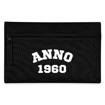 Anno 1960 Birthday Year of birth - Pencil Case - black - Front