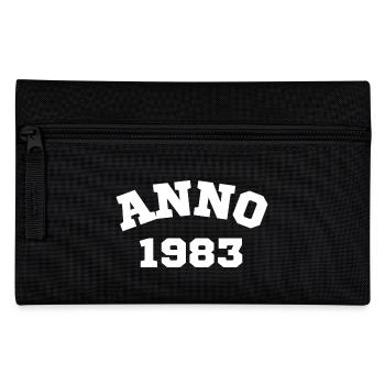 Anno 1983 Geburtstag Geburtsjahr - Federtasche - Schwarz - Vorne