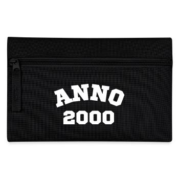 Anno 2000 Geburtstag Geburtsjahr - Federtasche - Schwarz - Vorne