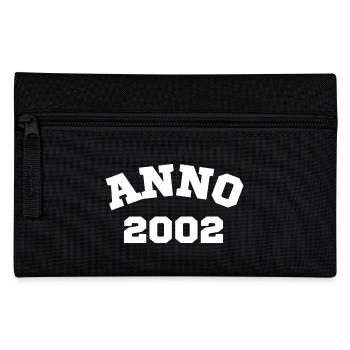 Anno 2002 Geburtstag Geburtsjahr - Federtasche - Schwarz - Vorne