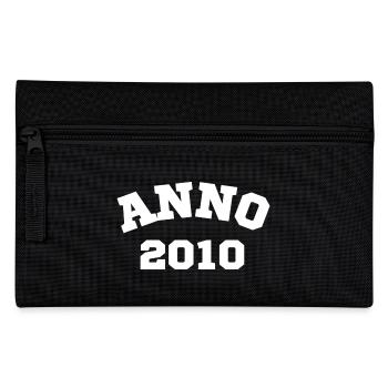 Anno 2010 Birthday Year of birth - Pencil Case - black - Front