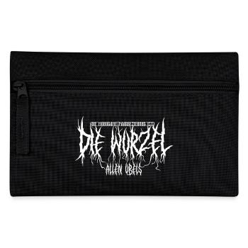Die Wurzel allen Übels: BlackMetal Edition (white) - Federtasche - Schwarz - Vorne