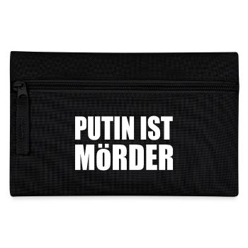 Putin is murderous - Pencil Case - black - Front