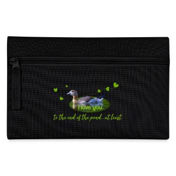 I love you - Pencil Case - black - Front