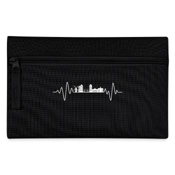 Amsterdam Heartbeat Skyline Amsterdam - Trousse - noir - Devant