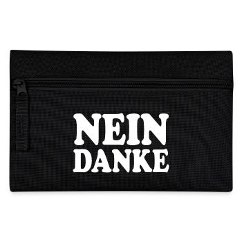 Nein danke - Federtasche - Schwarz - Vorne