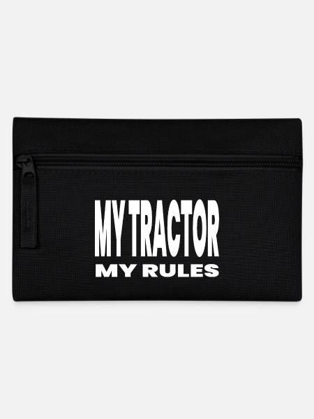 Traktor - Federtasche - Schwarz