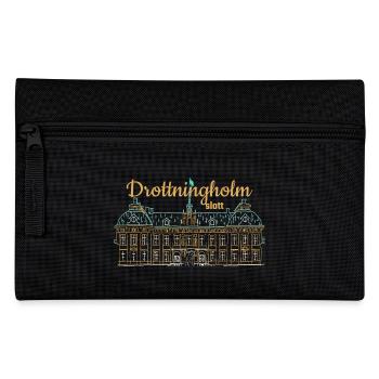 Schloss Drottningholm in Schweden - Federtasche - Schwarz - Vorne