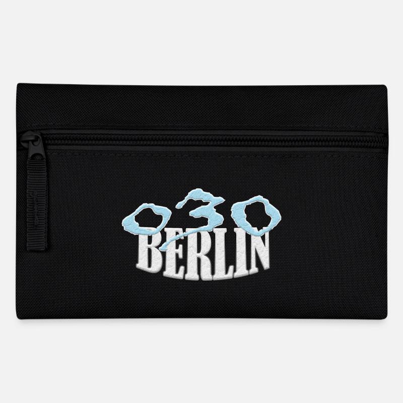 Berlin 030 Shirt exclusive - Pencil Case - black