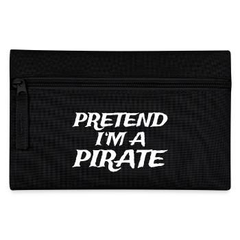 Faire semblant d’être un pirate - Drôle de costume de pirate - Trousse - noir - Devant