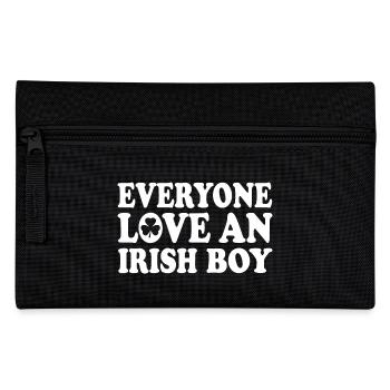 everyone loves an irish boy - Federtasche - Schwarz - Vorne
